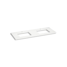 Kohler 28258-MMW - Silestone® 61'' quartz vanity top with two rectangular cutouts