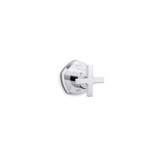 Kohler T27041-3-CP - Occasion® MasterShower® volume control valve trim with cross handle