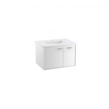 Kohler CM99541-BD1-1WA - 31'' wall-hung bathroom vanity cabinet with sink and quartz top