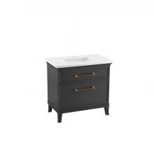 Kohler CM33559-BD1-1WX - 36'' bathroom vanity cabinet with sink and quartz top
