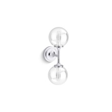 Kohler 31762-SC02-CPL - Bellera™ Two-light sconce