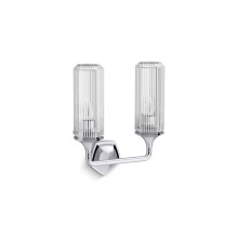 Kohler 31776-SC02-CPL - Occasion® Two-light sconce