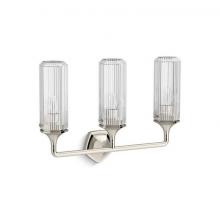 Kohler 31778-SC03-SNL - Occasion® Three-light sconce