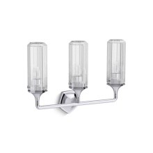 Kohler 31778-SC03-CPL - Occasion® Three-light sconce