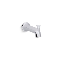 Kohler 27023-CP - Occasion® Wall-mount bath spout with Straight design and diverter