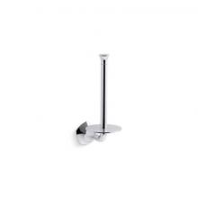 Kohler 27064-CP - Occasion® Vertical toilet paper holder