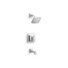 Kohler TS27403-4-CP - Riff® Rite-Temp® bath and shower trim kit, 2.5 gpm