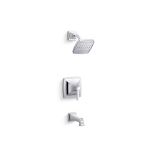 Kohler TS27403-4-CP - Riff® Rite-Temp® bath and shower trim kit, 2.5 gpm