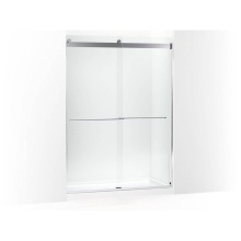 Kohler 702430-L-SHP - Levity® Plus 81-5/8'' H sliding shower door with 3/8''-thick glass