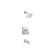 Kohler TS28127-4G-CP - Venza® Rite-Temp® bath and shower trim kit, 1.75 gpm