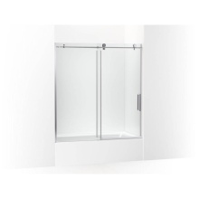 Kohler 701694-L-SHP - Composed™ 62'' H sliding bath door with 3/8''-thick glass