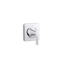 Kohler T28130-4-CP - Venza® MasterShower® transfer valve trim with lever handle