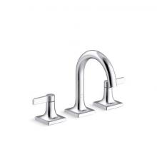 Kohler 28125-4-CP - Venza® Widespread bathroom sink faucet, 1.2 gpm