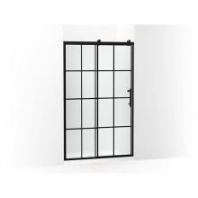 Kohler 702254-10G80-BL - Rely® 77'' H sliding shower door with 3/8''-thick glass