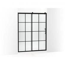 Kohler 702256-10G80-BL - Rely® 77'' H sliding shower door with 3/8''-thick glass