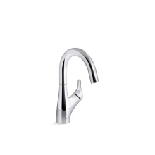 Kohler 30472-CP - Rival® Single-handle bar sink faucet
