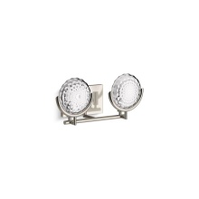 Kohler 29376-SC02B-SNL - Arendela® Two-light sconce