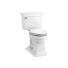 Kohler 33817-0 - Memoirs® Stately ContinuousClean two-piece elongated toilet, 1.28 gpf