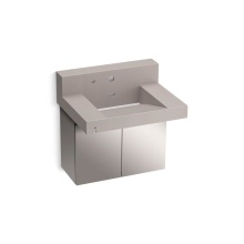 Kohler 81024-BSS-KCN - Constellation™ 30'' wall-mount lavatory system with backsplash