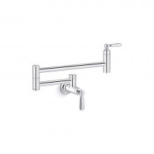 Kohler 28359-CP - Edalyn™ by Studio McGee Wall-mount pot filler