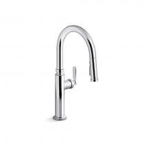 Kohler 28358-CP - Edalyn™ by Studio McGee Pull-down kitchen sink faucet with three-function sprayhead