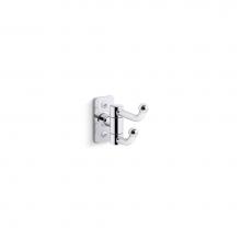 Kohler 35927-CP - Castia™ by Studio McGee Double robe hook