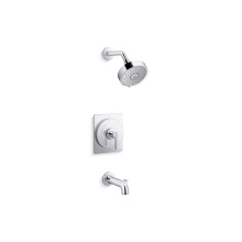 Kohler TS35917-4Y-CP - Castia™ by Studio McGee Rite-Temp® bath and shower trim kit, 2.5 gpm