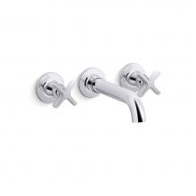 Kohler T35910-3-CP - Castia™ by Studio McGee Wall-mount bath faucet trim
