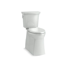 Kohler 33813-95 - Corbelle® Tall two-piece elongated toilet with skirted trapway, 1.28 gpf