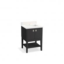 Kohler 35024-DWG - Seagrove® by Studio McGee 24'' bathroom vanity cabinet with sink and quartz top