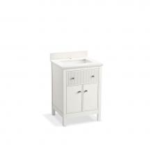 Kohler 35018-0 - Malin™ by Studio McGee 24'' bathroom vanity cabinet with sink and quartz top