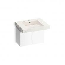 Kohler 81029-BPW-KCR - Constellation™ 30'' wall-mount lavatory system