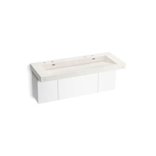 Kohler 81032-BPW-KCR - Constellation™ 60'' wall-mount trough lavatory system