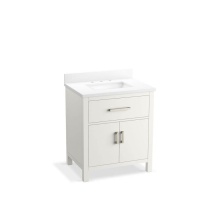 Kohler 40638-BD1-0 - Kresla® 30'' bathroom vanity cabinet with sink and quartz top