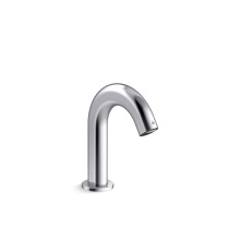 Kohler P104BB76-SBNA-CP - Oblo™ Touchless single-hole lavatory faucet with Kinesis® sensor technology, DC-powered, le