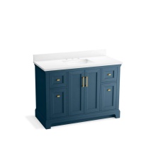 Kohler 29262-BD1-TDB - Charlemont™ 48'' bathroom vanity cabinet with sink and quartz top