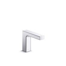 Kohler P104S36-SBNA-CP - Strayt™ Touchless single-hole lavatory faucet with Kinesis® sensor technology, DC-powered,