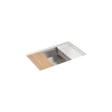 Kohler 33661-PC-NA - Strive® 29'' undermount single-bowl workstation kitchen sink