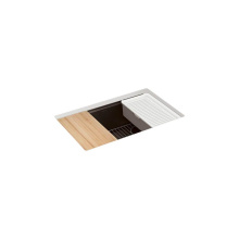 Kohler 33712-PC-CM2 - Billings™ 29'' undermount single-bowl workstation kitchen sink