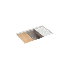 Kohler 33712-PC-CM3 - Billings™ 29'' undermount single-bowl workstation kitchen sink
