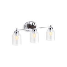 Kohler 38418-SC03-CPL - Tannage® Three-light sconce