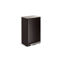 Kohler REC35844-BST - 13-gallon curved step trash can