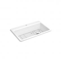 Kohler 5871-1A1-0 - Riverby® 33 in. Top-Mount Single-Bowl Kitchen Sink