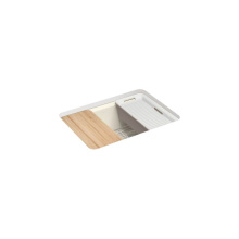 Kohler 8668-5UPC-96 - Riverby® 27'' undermount single-bowl workstation kitchen sink