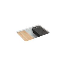 Kohler 8668-5UPC-95 - Riverby® 27'' undermount single-bowl workstation kitchen sink
