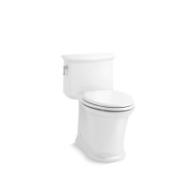 Kohler 22695-0 - Harken® One-piece compact elongated toilet with skirted trapway, 1.28 gpf