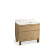 Kohler 32838-WEK - Solive™ 36'' bathroom vanity cabinet with sink and quartz top