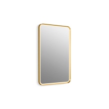 Kohler 38023-DLM-BGL - Essential Ultrabright 22 in. X 34 in. Rectangular Lighted Framed Mirror