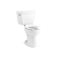 Kohler 37740-0 - Two-piece elongated toilet, 1.28 gpf