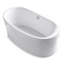 Kohler 24001-0 - Sunstruck® 60'' x 34'' freestanding bath with straight shroud